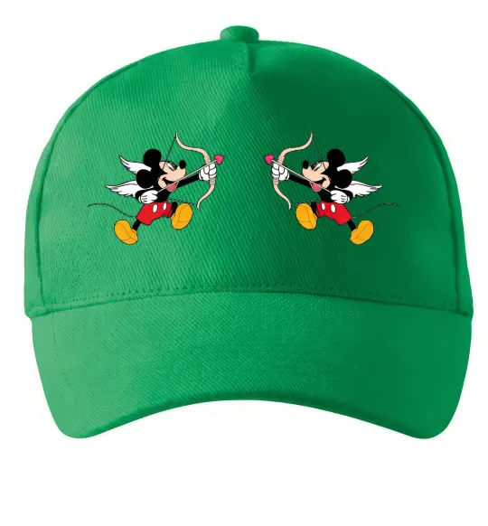 Кепка Міккі маус купідон Зелений фото