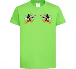 Детская футболка Mickey підморгує Черный фото