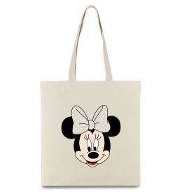 Эко-сумка Минни маус с бантом