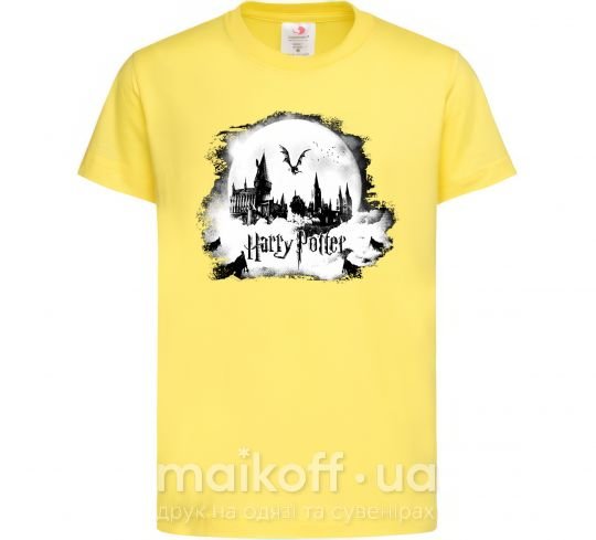 Детская футболка Harry Potter Hogwarts Лимонный фото