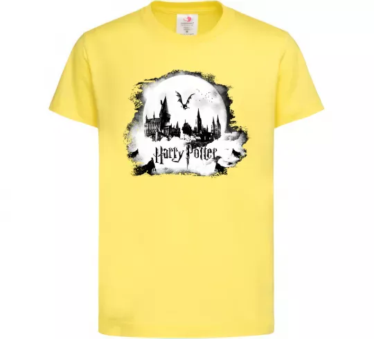 Детская футболка Harry Potter Hogwarts Лимонный фото