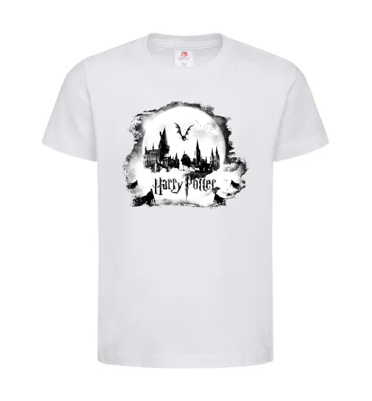 Дитяча футболка Harry Potter Hogwarts Білий фото