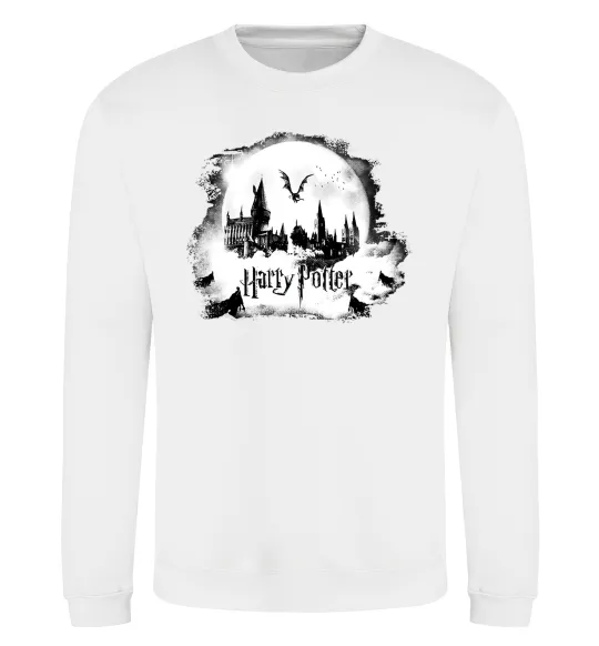 Світшот Harry Potter Hogwarts Білий фото
