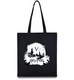 Эко-сумка Harry Potter Hogwarts Черный фото