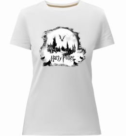 Женская премиум футболка Harry Potter Hogwarts