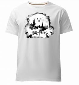 Мужская премиум футболка Harry Potter Hogwarts