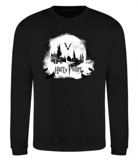 Світшот Harry Potter Hogwarts Чорний фото