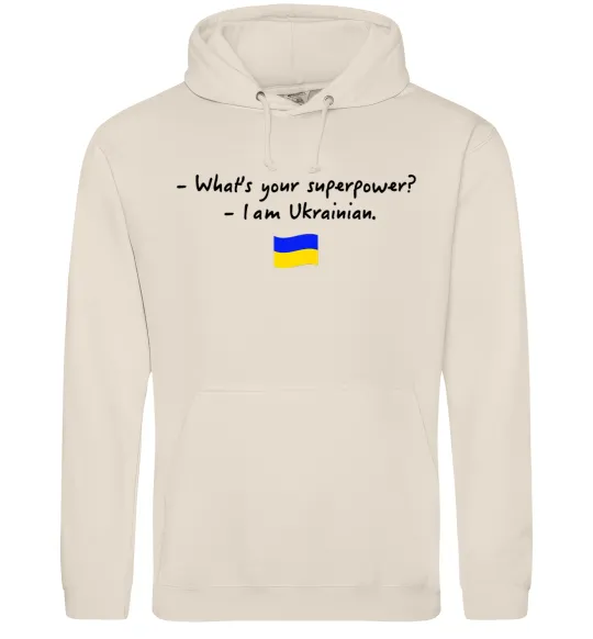 Жіноча толстовка (худі) Superpower Ukrainian Таш фото