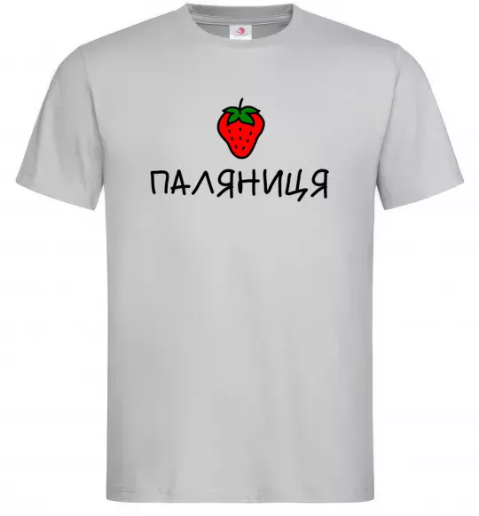 Мужская футболка Паляниця Серый фото
