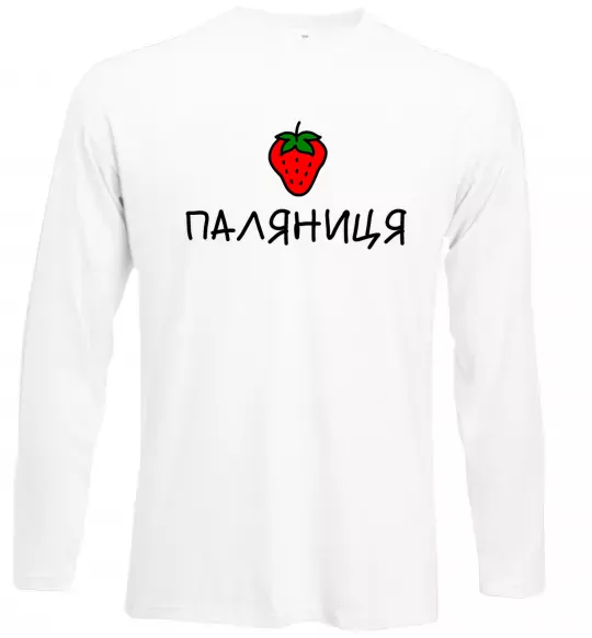 Лонгслів Паляниця Білий фото