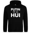 Жіноча толстовка (худі) Putin idi na hui Чорний фото
