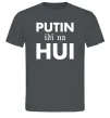 Чоловіча футболка Putin idi na hui Графіт Чоловіча футболка Putin idi na hui Графіт фото
