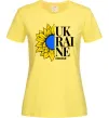 Женская футболка UKRAINE no war Лимонный Женская футболка UKRAINE no war Лимонный фото