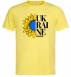 Мужская футболка UKRAINE no war Лимонный Мужская футболка UKRAINE no war Лимонный фото