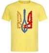 Чоловіча футболка Герб у квітах Лимонний фото