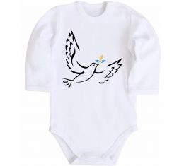 Детский боди Голуб миру України