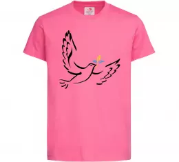 Детская футболка LOVE PEACE Черный фото