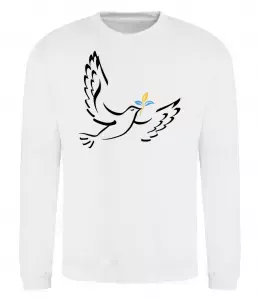 Свитшот LOVE PEACE Черный фото