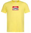 Мужская футболка Hello i am from UKRAINE Лимонный Мужская футболка Hello i am from UKRAINE Лимонный фото