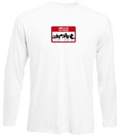 Лонгслив Hello i am from UKRAINE Лонгслив Hello i am from UKRAINE