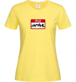 Женская футболка Hello i am from UKRAINE