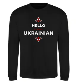 Світшот Герб квіти Білий фото