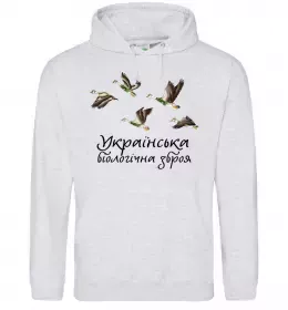 Женская толстовка (худи) Марка України Белый фото