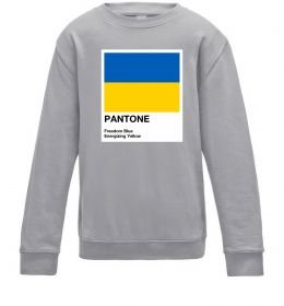 Дитячий світшот Pantone Український прапор