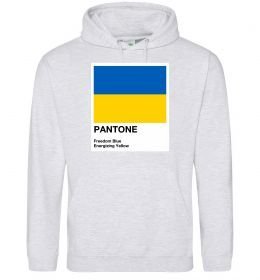 Женская толстовка (худи) Pantone Український прапор Женская толстовка (худи) Pantone Український прапор