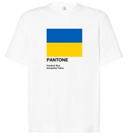 Футболка Оверсайз Pantone Український прапор