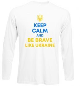 Лонгслів Be brave like Ukraine Лонгслів Be brave like Ukraine