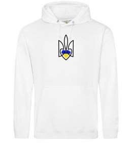 Женская толстовка (худи) Герб з серцем Женская толстовка (худи) Герб з серцем