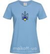 Жіноча футболка Герб з серцем Блакитний фото