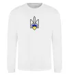 Свитшот Герб з серцем Белый фото