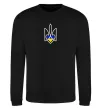 Свитшот Герб з серцем Черный фото
