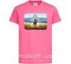 Дитяча футболка Марка України Яскраво-рожевий фото