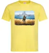 Мужская футболка Марка України Лимонный фото
