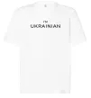Футболка Оверсайз IM UKRAINIAN Білий фото