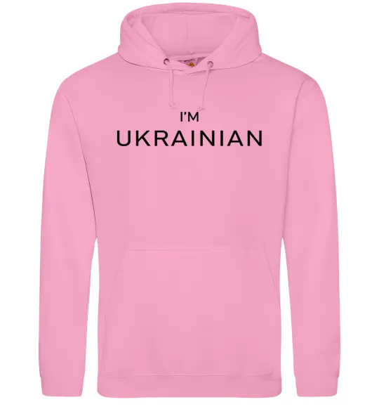 Жіноча толстовка (худі) IM UKRAINIAN Рожевий фото