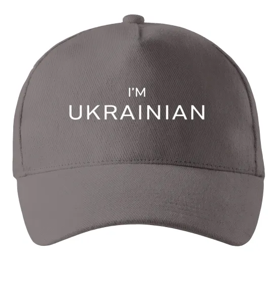 Кепка IM UKRAINIAN Сірий фото