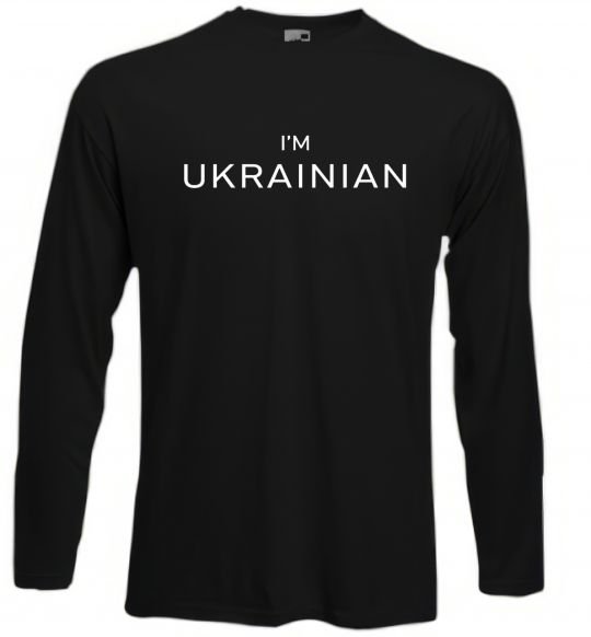 Реглан IM UKRAINIAN Черный фото