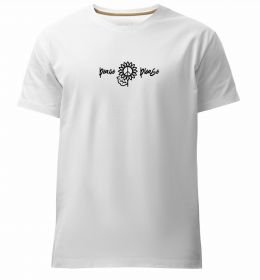 Мужская премиум футболка Peace please ВИШИВКА