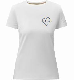 Жіноча преміум футболка Воля ВИШИВКА