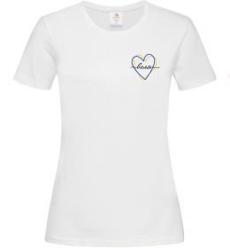 Женская футболка Воля ВИШИВКА Женская футболка Воля ВИШИВКА