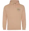 Чоловіча толстовка (худі) Воля ВИШИВКА Пісочний фото