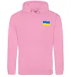 Чоловіча толстовка (худі) Прапор ВИШИВКА Рожевий фото