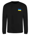 Свитшот Прапор ВИШИВКА Черный фото