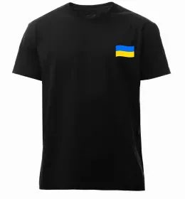 Мужская премиум футболка Pantone Український прапор Белый фото Мужская премиум футболка Pantone Український прапор Белый фото