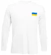 Лонгслив Прапор ВИШИВКА Белый фото