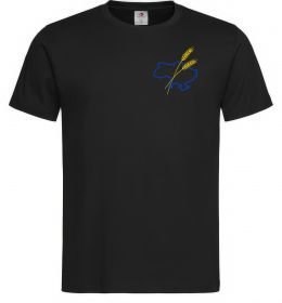 Мужская футболка Україна і колоски ВИШИВКА Мужская футболка Україна і колоски ВИШИВКА